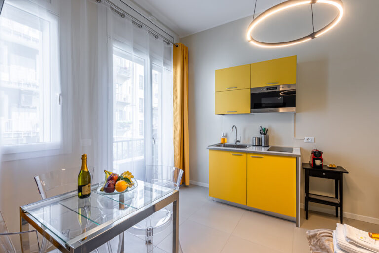 La cucina a vista