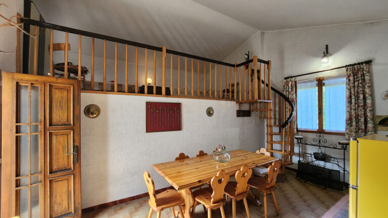 La sala da pranzo